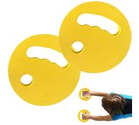 Water Weights for Pool Exercise, 2Pcs Water Exercise Discs, EVA Floating Aqua Training Disc, Aerobic Equipment EVA Foam Handheld Swim Disc for Adults Swimming Beginners