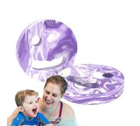 Water Weights for Pool Exercises - 18 x 3 cm EVA Aerobic Weights Swimming with 2 Swimming Hand Rings | Portable Water Training Device with Ergonomic Handle for Teens, Beginners, Women