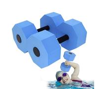 Water Weights | Portable Floating Training Barbell | 1-Pair Aquatic Pool Exercise Dumbbells | for Men Women Adults Indoor Gym Home Aqua Swimming Fitness Yoga Pilates