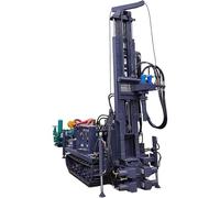 Water Well Drilling Rig with Fast Drilling in Soil & Soft Rock Lightweight, Compact, Wireless Handle Controlled for 0-100 Meters Depth