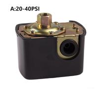 Water Well Pressure Switch with Adjustable 20-40/40-60 PSI Setting, 230V/115V Dual Voltage, Plastic Housing, for Electric Water Pumps and Air Compressors(A)