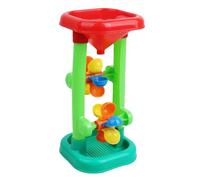 Water Wheel Toy - Sand Funnel Spinner Play Toy, Creative Hour Glass Sandbox Activity Set, Interactive Beach Game | Bright Engaging Design for Beach Sandpits Garden Outdoor Summers Fun for Boys Girls