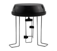 Water Wiggler for Garden Pond and Bird Bath - Solar-Powered Water Agitator, Bubbler & Mixer, Black, 6.4 x 11.5 cm