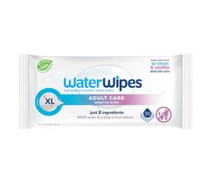 Water Wipes Adult Care Sensitive Body Wipes XL x 30