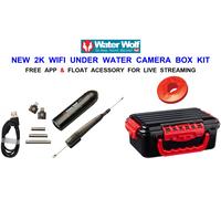 Water Wolf 2K WIFI Underwater Action Camera Live Streaming Fishing Lures