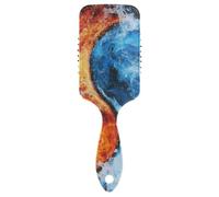 Water Yin and Yang Tai Chi friendly hair scalp massager Designed scalp massaging for curly hair with Ergonomic handle cepillo para cabello