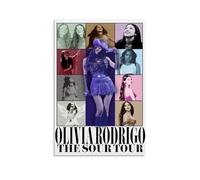 WATERA Olivia Album Poster The Cover Signed Limited Rodrigo Poster Music Posters for Room Aesthetic Canvas Wall Art Bedroom Decor 12x18inch(30x45cm)
