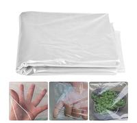Wateralone Greenhouse Cover DIY Polytunnel Cover Transparent Antifreeze Film Protector Greenhouse Growing Tunnel Plant Cloches, Stabilised Polythene Tunnel Sheeting, Various Sizes