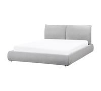 Waterbed Fabric VINAY 160 x 200 cm (EU King Size) Light Grey