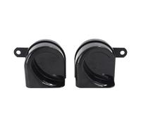 WATERBELINE 12V Snail Horn For Vehicles Direct Fit Plug Easy Installation Durability Car Accessory High Decibel Output 2pcs