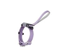 WATERBELINE Adjustable Retractable Dog Collar And Leash Combo Soft Multiple Colors For Pet Comfort Dog Walking Rope