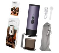 WATERBELINE Automatic Capsuled Coffee Maker With Heating Function Portable Compacts Design For Travel Camping Home Office Use