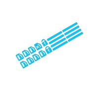 WATERBELINE Car Window Switchs Stickers Set Enhances Interior Aesthetics Protects Buttons with Easy Installation for Stylish Driver