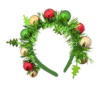 WATERBELINE Christmas Hair Clip Hairband Festival Accessory Themed Event Party Headdress Photo Props For Women Kids