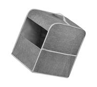 WATERBELINE Coffee Maker Covers with Clear Window and Side Storage Pocket Polyester Protector For Kitchen Appliances