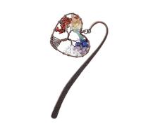 WATERBELINE Elegant Tree Metal Bookmarks with Moon Designs Nature Inspired Bookmarks for Night Reading and Book Lovers