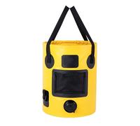 WATERBELINE Large Capacity 25L Handheld Bucket Folding Water Container For Outdoor Camping Hiking Fishing Trips Easy to Use