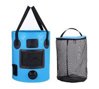 WATERBELINE Large Capacity 25L Handheld Bucket Folding Water Container For Outdoor Camping Hiking Fishing Trips Easy to Use