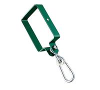 WATERBELINE Swing Hook,Heavy Duty Swing Hook Strong Metal Extension Mounting Brackets Square Swing Clamps With Carabiner