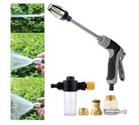 Waterblitz Power Washer, Power High Pressure Cleaner for Every Garden Hose, Turbowasher for Hose Turbowasher Pressure Washer with 3 Connectors for Garden Home Gift (A8)