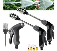WaterBlitz Pressure Washer - Qinux WaterBlitz High-Pressure Water Gun, Boost Water Pressure up to 15 Times, Portable Pressures Washer - Turn Any Hose Into a High Pressures Water Jet