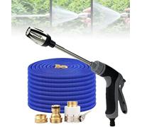 Waterblitz Pressure Washer, Water Blitz Pressure Washer for 1/2" Pipe, Various Spray Effects High-Pressure Nozzle with Accessories (Set D)