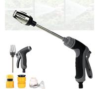 Waterblitz Pressure Washer, Waterblitz High Pressure Nozzle, Water Blitz Hose Nozzle, with 360° Rotating for Three Spray Modes, No Special Adapter Required, for Car/Floor/Patio Cleaning (1)