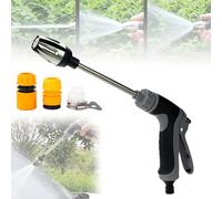 Waterblitz-Water Blitz Pressure Washer, Waterblitz High Pressure Water Gun for 1/2" Pipe, Various Spray Effects High-Pressure Nozzle with Accessories (1Pc+3 Connectors)
