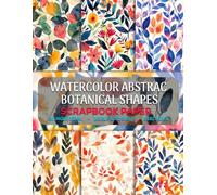Watercolor Abstract Botanical Shapes