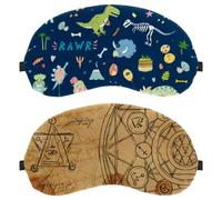 Watercolor Alchemy Background 2-Pack Light-Blocking, Soft, Breathable Sleeping Masks Blindfold Sleep Masks