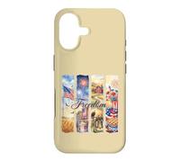 Watercolor American Freedom Patriotic Scenes Case for iPhone 17