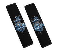 Watercolor Anchors Funny Car Seat Belt Pads Soft Shoulder Seatbelt Pads Protector Car Interior Accessories