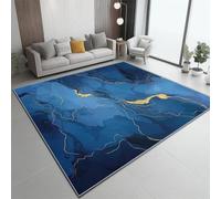 Watercolor Animal Deer Jungle Area Rug 60 x 110 cm Washable Floor Rugs Doormat Living Room Home Decor, Soft and Plush Carpets Area Mats for Kids Boys Girls Bedroom Light Green