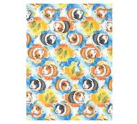 Watercolor Animal Yellow Car Seat Sun Shade, Open-Side Access