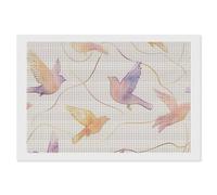 Watercolor Birds Abstract Minimalism 5D Diamond Art Painting Kits for Adults Square Full Drill Gem Arts Dot Paint