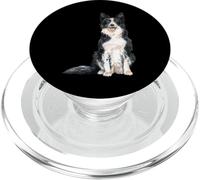 Watercolor Border Collie For Dog Owners PopSockets PopGrip for MagSafe