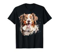 Watercolor Border Collie T-Shirt