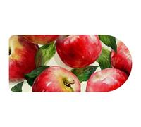Watercolor Bright Fruits Red Apples Mouse Pad, Large Gaming Keyboard Mat with Non-Slip Rubber Base, Big Extended Desk Protector for Home Office, 29.1’’ x 13.8’’