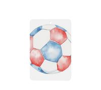 Watercolor British Football Minimal Aesthetic Car Air Fresheners 4 Pcs Hanging Scented Cards Fragrance Scented Cards For Car Aromatherapy Tablets