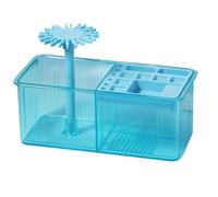 Watercolor Brush Holder - Multifunctional Paintbrush Organizer | Paint Brush Storage with Palette,for Professionals Artists Students Hobby Painters Craft Enthusiasts Teachers Beginners Painters