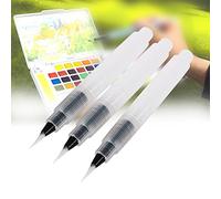 Watercolor Brush Set, Refillable Brush Pens