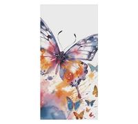 Watercolor Butterfly Beach Towels Extra Large, Quick Dry Absorbent Multipurpose, Oversized Beach Towel, Sand Free Foldable Lightweight, Travel Towel, For Beach Pool Camping Travel Vacation, 63x31.5 in