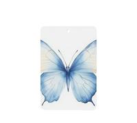 Watercolor Butterfly Car Air Fresheners 4 Pcs Hanging Scented Cards Fragrance Scented Cards For Car Aromatherapy Tablets
