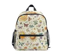 Watercolor Cake Sun Kid's Backpack for Boys Girls Toddler Preschool Backpacks Kindergarten Bookbag for 3-8 Y