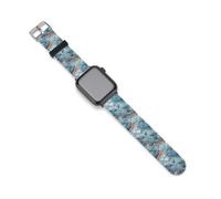 Watercolor Cats Funny Silicone Watch Band 42mm/44mm