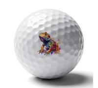 Watercolor Cearded Dragon Professional Golf Balls Ultimate Performance Golf Ball for Men Boyfriend Father Husband Son