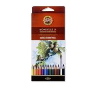 Koh-I-Noor 3718 Aquarell Coloured Pencils - Assorted Fruit Colours (Pack of 24)