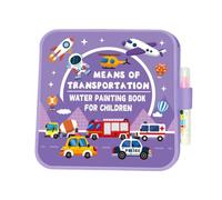 Watercolor Coloring Book, Cute Cartoon Reusable Portable Painting Tools | Paint Book For Home Travel Car School Party Birthday Holiday Christmas