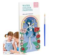 Watercolor Coloring Books - Watercolor Books Paint Pads for Boys | School Party Favors Coloring for Boys, Girls, Kids, Toddler
