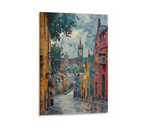 Watercolor Cork Ireland Painting, County Cork Poster 08x12inch(20x30cm)